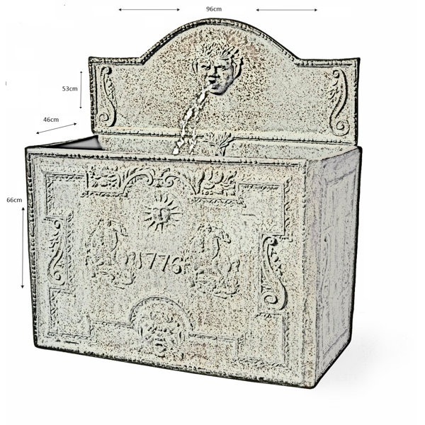 Bloomsbury Market Brunnen Vernice aus Glasfaser | Wayfair.de